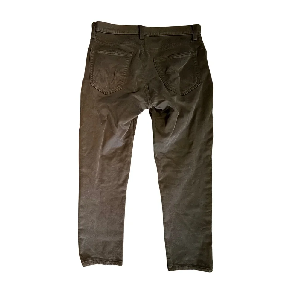Banana Republic Traveler Pants Mens 31x30 Black Slim Fit Chinos Stretch